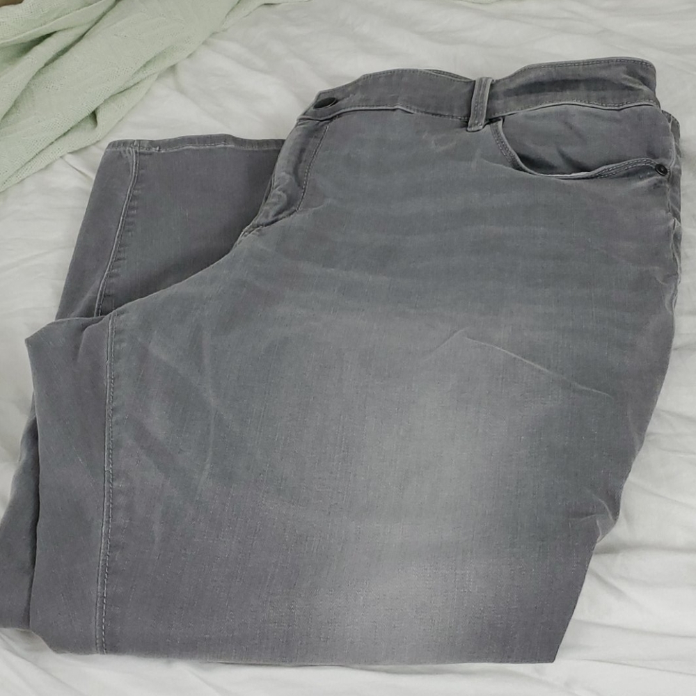 Loft size 22 grey jeans